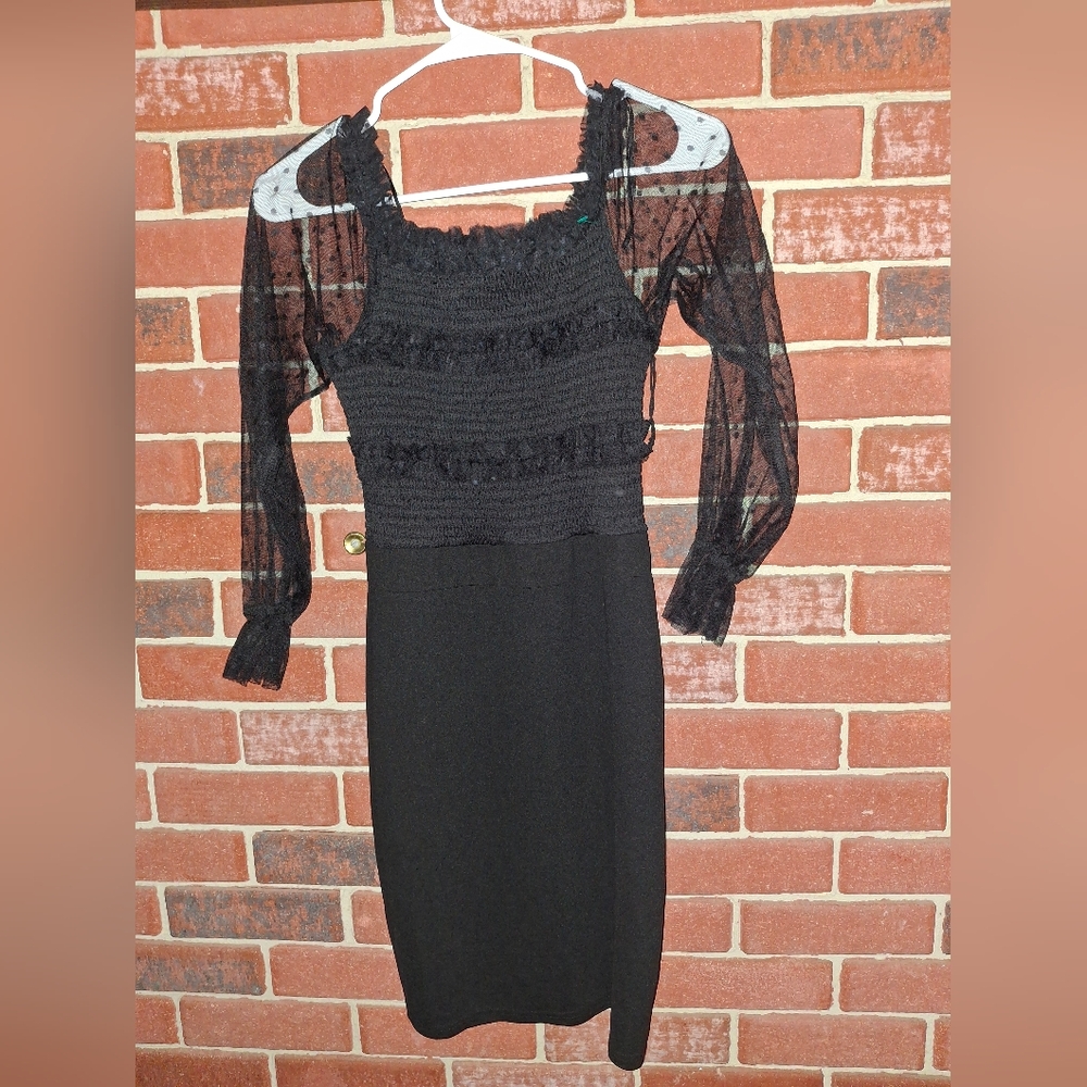 Black Haute Mode dress
